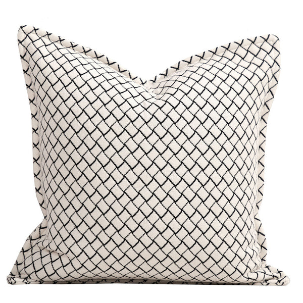 Cushion - Black and White Pattern (JC00221)